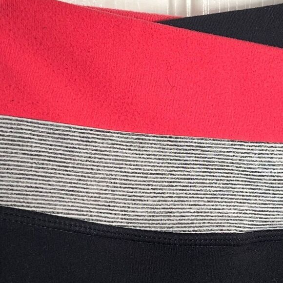 Lululemon Astro Wunder Under Crop Leggings Sz 6 Black Pink Gray - Picture 4 of 12